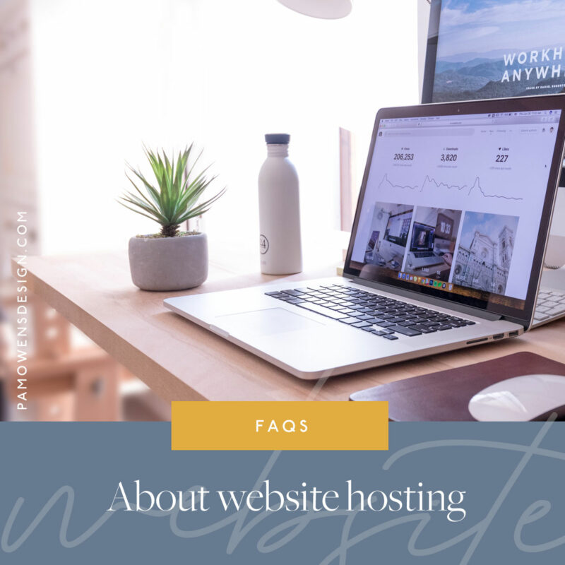 Frequently asked questions about website hosting