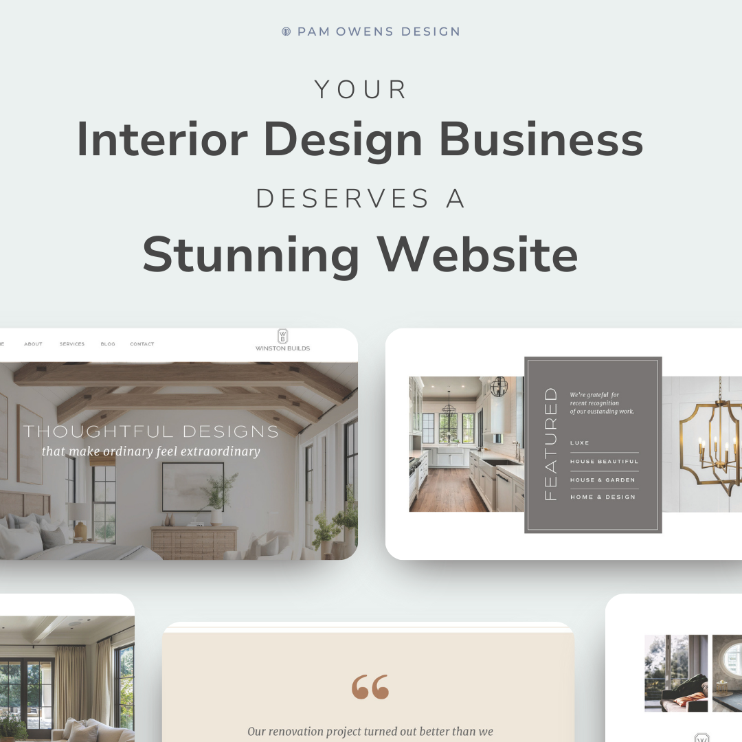 custom website templates for interior designers